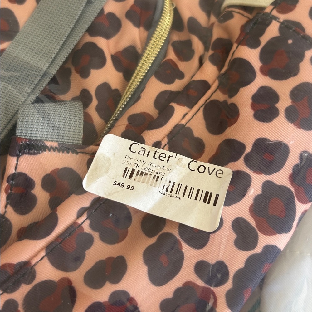 Leopard Print Backpack - Picture 3 of 3